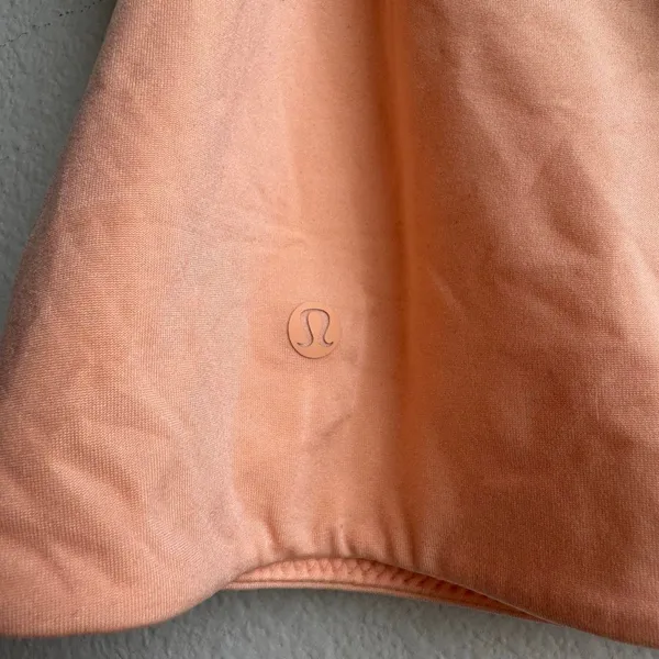Lululemon Wundermost Nulu Tube Top Women’s Peach Bellini Orange Size XS / Small - Image 4