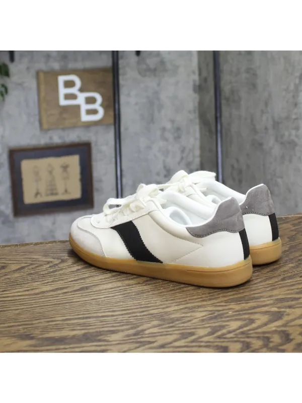 Universal Thread Low Top Lace-Up Sneakers Flat White Multi 7.5M - Image 2