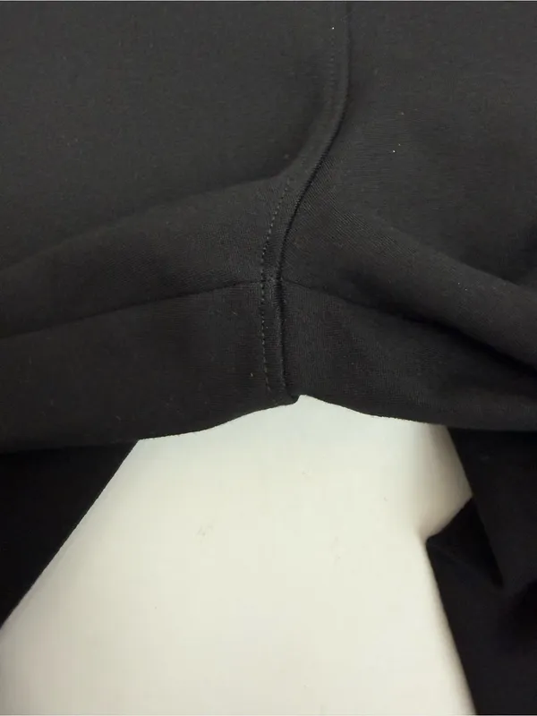 Quince Ultra-Stretch Ponte Flare Leg Pants Black 30” Inseam Office Career - Image 11