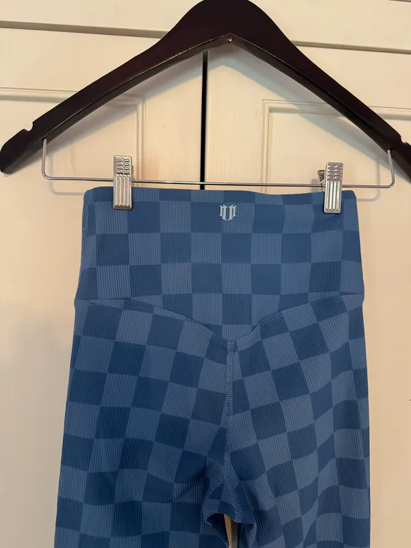 Blue Checkered Active Set Size XS - Image 7