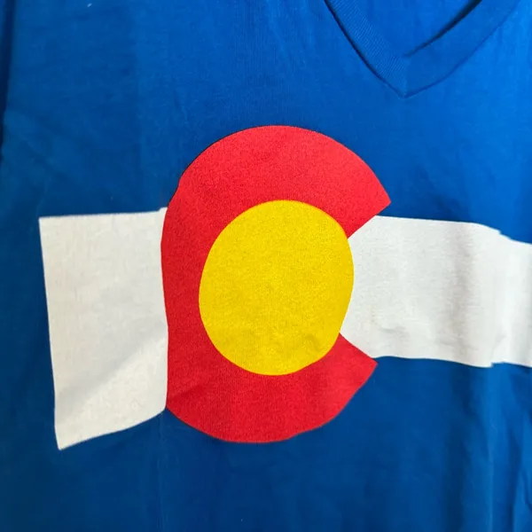 NWT women's Colorado tshirt Blue Size L - Image 7
