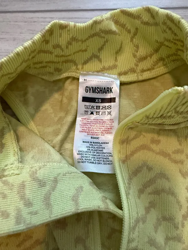 Gymshark Adapt Animal Seamless Crop 1/2 Zip - Image 6