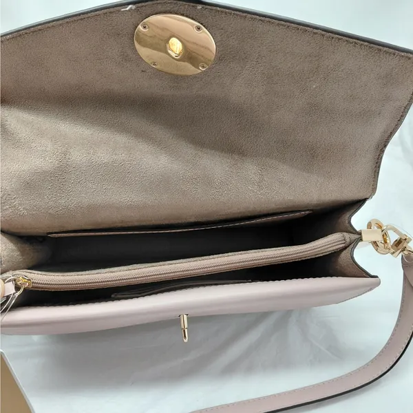 Michael Kors Logo Shoulder Bag Handbag Purse Wedding Party Quiet Luxury Coquette - Image 10