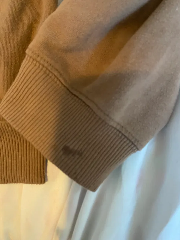 Aeropostale brown zip up hoodie - Image 8