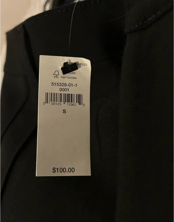 NWT Banana Republic Straight Ultra High-Rise Trousers Size Small - Image 5
