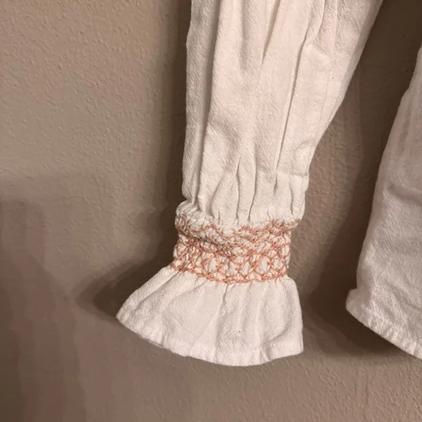 FAHERTY‎ Laura Smocked Peasant Top - Image 3
