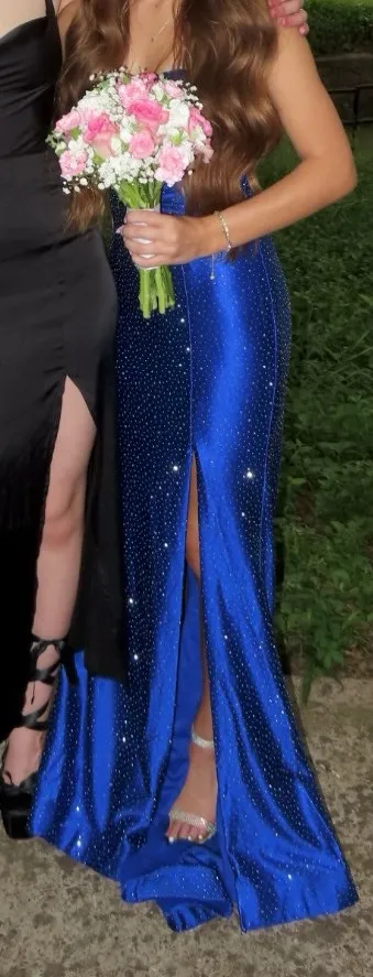 Blue Prom Dress Size 0 - Image 2