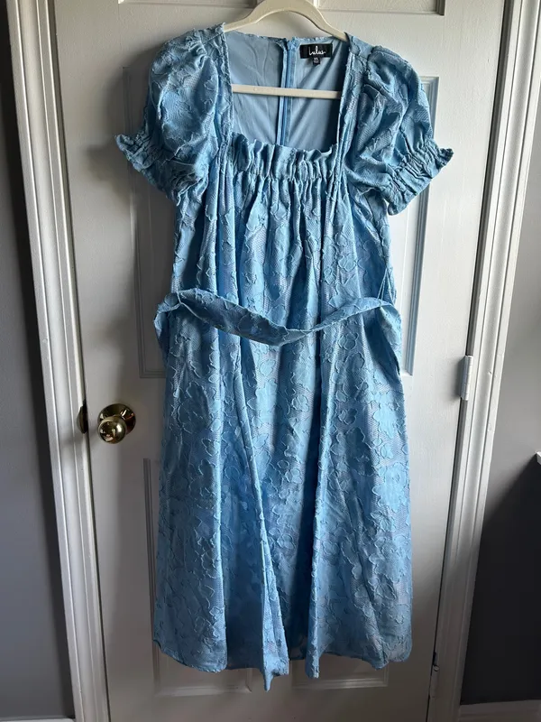lulus midi dress lace - Image 4
