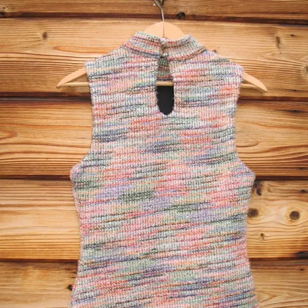 NWOT Revolve Majorelle Stretch Tweed Metallic Mini Dress - Image 8