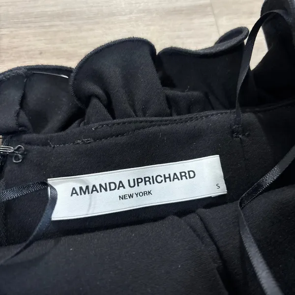 Amanda Uprichard Black Envy Mini Dress Women Size Small - Image 5