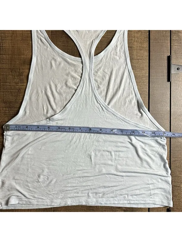 Offline by Aerie Light Blue Racerback Tank Top - Image 6