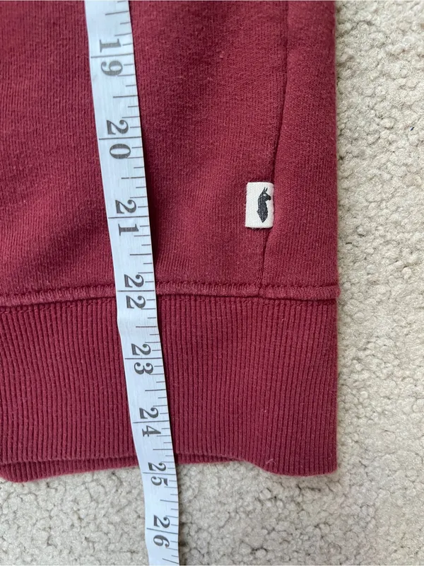 cotopaxi Do Good Organic full zip Hoodie burgundy XL streetwear loungewear fall - Image 10