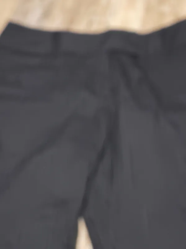 Harve Benard Black Pinstripe Pants - Image 5