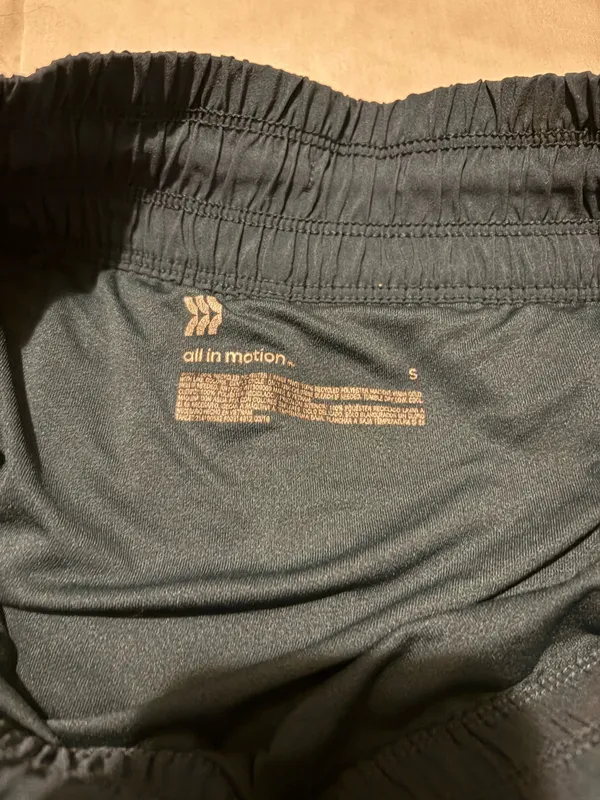 Turquoise All in Motion Athletic Shorts - Image 3