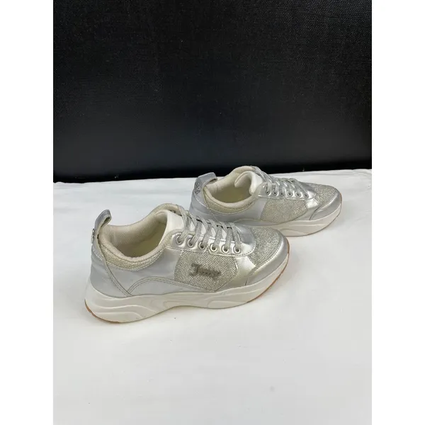 Juicy Couture Enchanter Women's Silver Shoes/Sneakers Size 8 SKU 3416 - Image 5