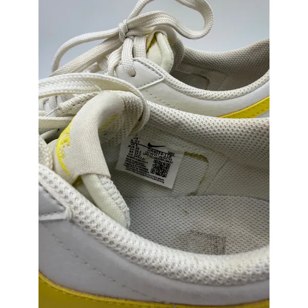 Nike Blazer Low 77 White Yellow DA4074-118‎ Youth 6.5Y Womens 8 Sneakers - Image 4