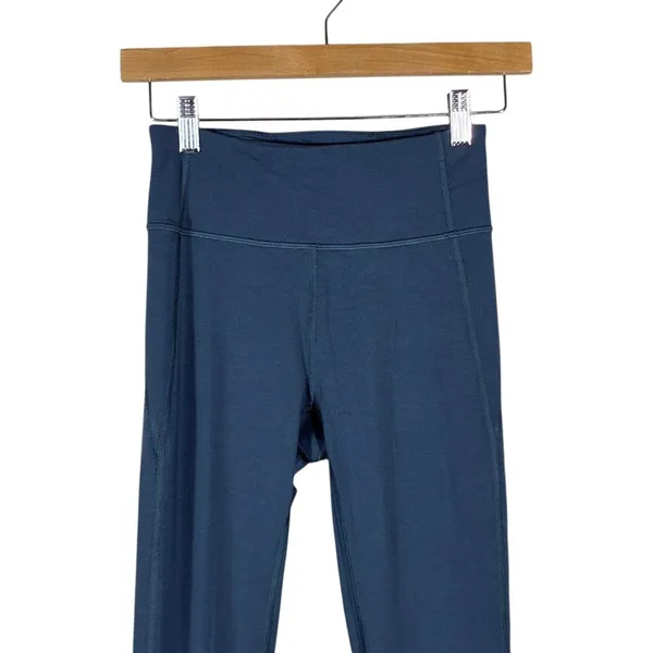 Allbirds Natural Legging Solid Athletic Pants Blue Sustainable High Rise Size XS - Image 2