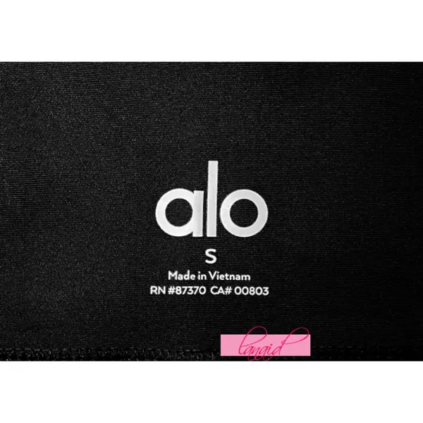 Alo 7/8 High-Waist Airlift Leggings Black Hi-Rise Waisted Skinny Tights Pants - Image 8
