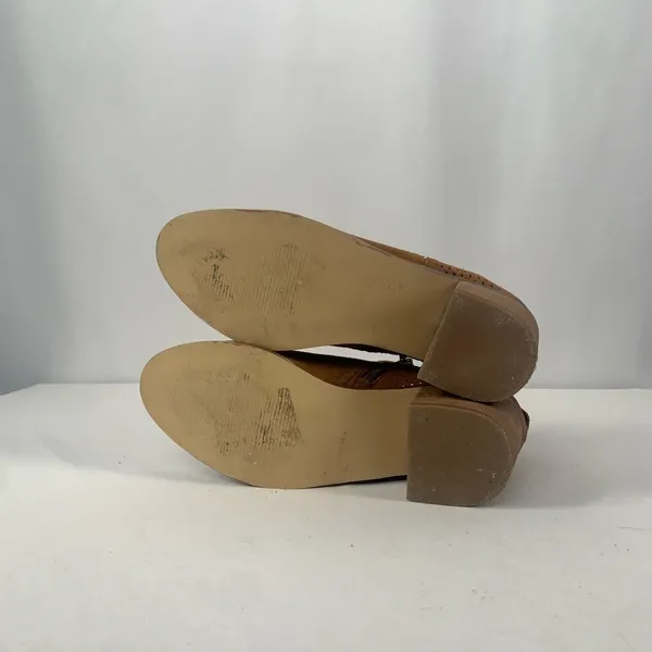 Steve Madden‎ Ruebey Suede Perforated Bootie in Chestnut Brown Size 9 - Image 7