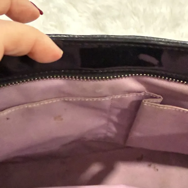 Coach Black Patent Leather Shoulder Bag - Image 12