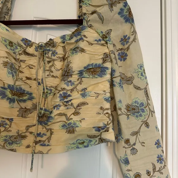 Mango floral blouse - Image 6