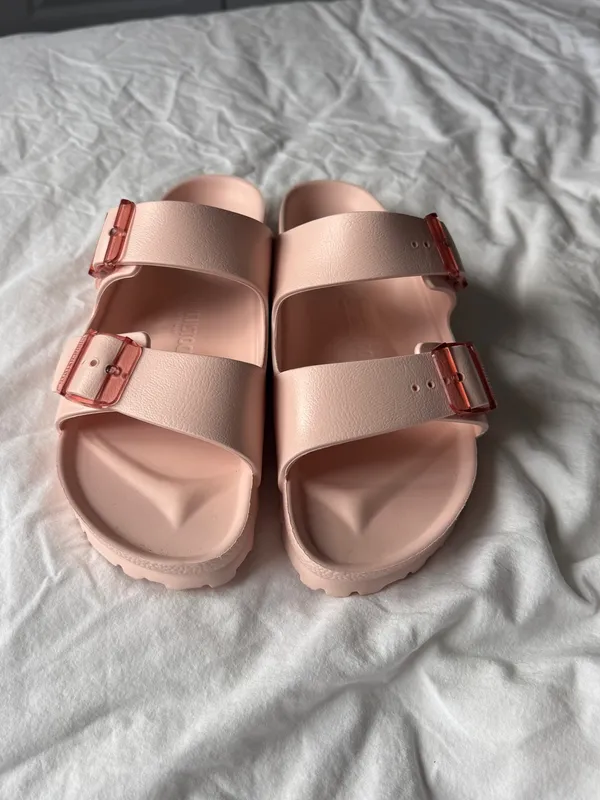 Birkenstock Arizona Big Buckle EVA Sandals Pink Clay - Image 4