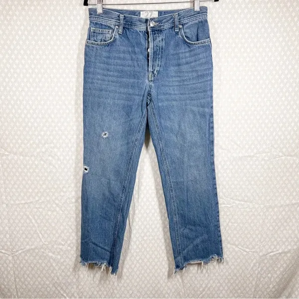 Free People We‎ The Free Maggie Straight High Rise Jeans - Image 2