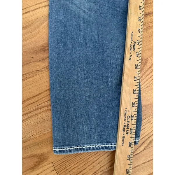 Rock Revival Women's Heidi Capri Jeans Distressed Embellished Denim Size‎ 30 - Image 4