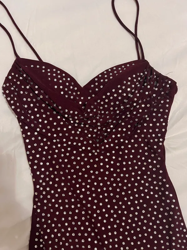 Boutique Mini Dress Red - Image 3