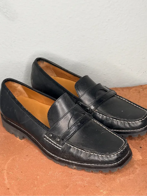Cole Haan Black Leather Loafers - Image 6