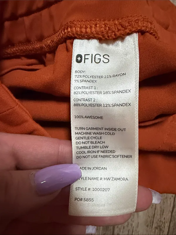 FIGS Dirty Chai Two Piece Scrub Set - Image 5