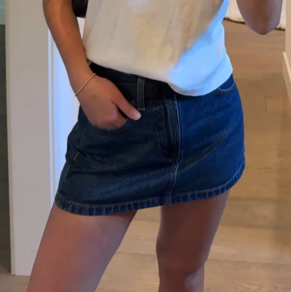 Denim Forum Aritzia Jean Skirt - Image 3