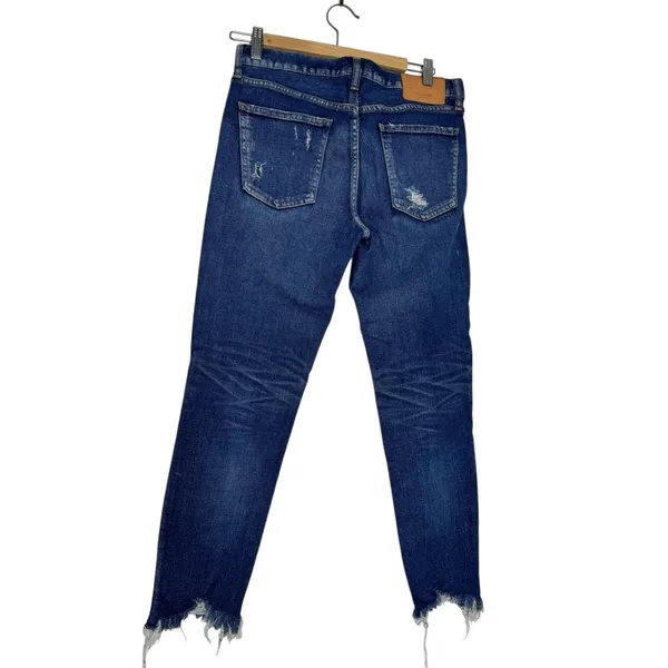 Moussy Daleville Long Vintage‎ Dark Wash Distressed Jeans - Image 6