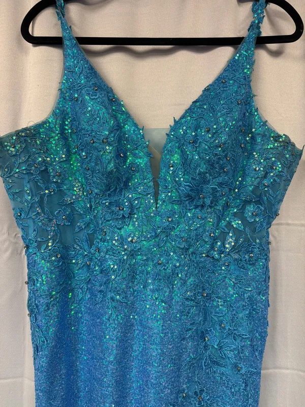 Ellie Wilde Mon Cheri Prom Dress, Sz 10 - Image 2