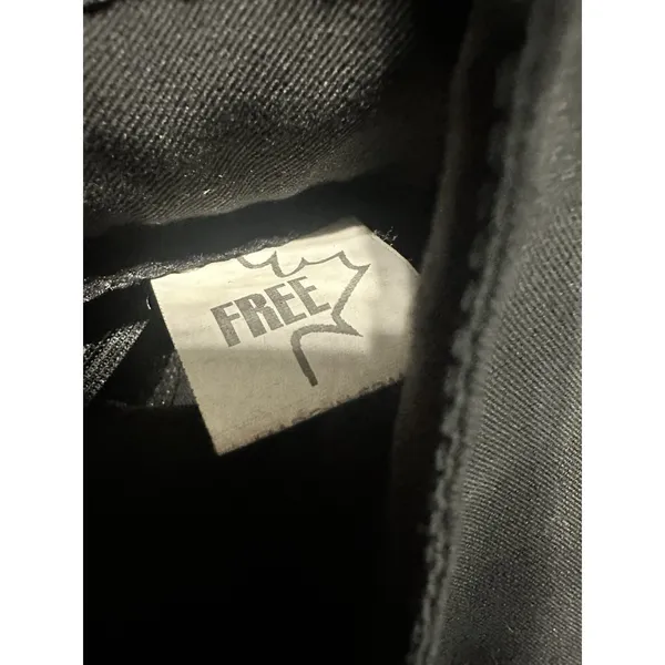 FREE‎ Paris Black Mini Skirt - Flat Front Back Pleated - Made in France - XS - Image 6