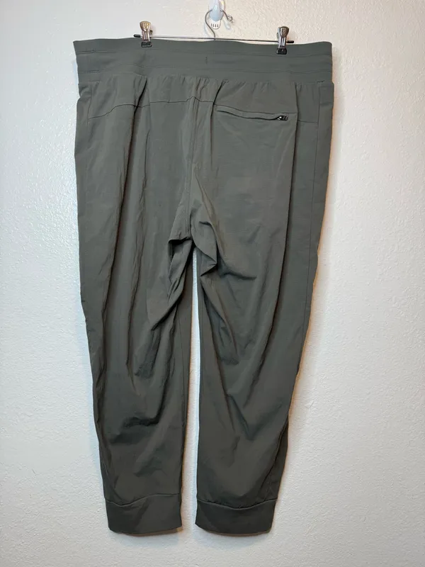 Athleta Trekki North Joggers Olive Green Size 18 Athletic Gym Casual Pants - Image 7