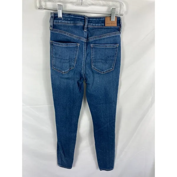 American Eagle Ne(x)t level stretch hi rise jegging Size 4 Regular - Image 6