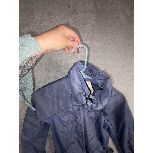 Lululemon Down For it All Jacket Sizes Light Blue/purple 4 - Image 14