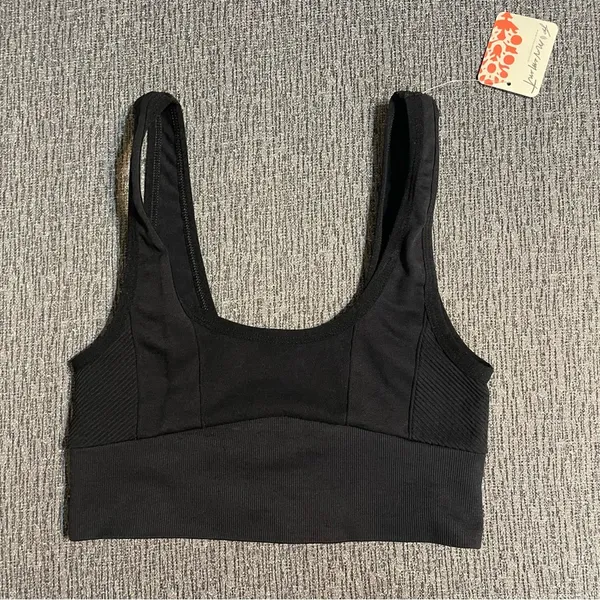 Free People Movement Free Throw Square Neck Bralette - Image 4