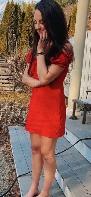 SheIn Red Mini  Dress - Image 3