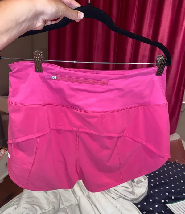 Lululemon sonic pink high rise  shorts - Image 2