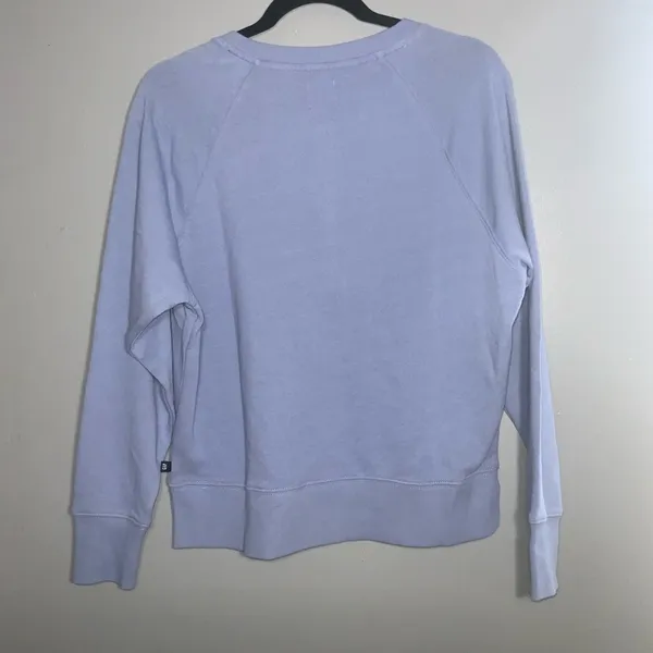 Gap Women's Henley Sweatshirt English Manor Blue, Small NWT - Image 6