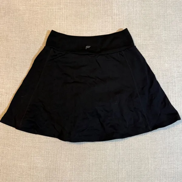 Fabletics Black Athletic‎ Skort Skirt Activewear Tennis Golf Gym Workout - Image 3
