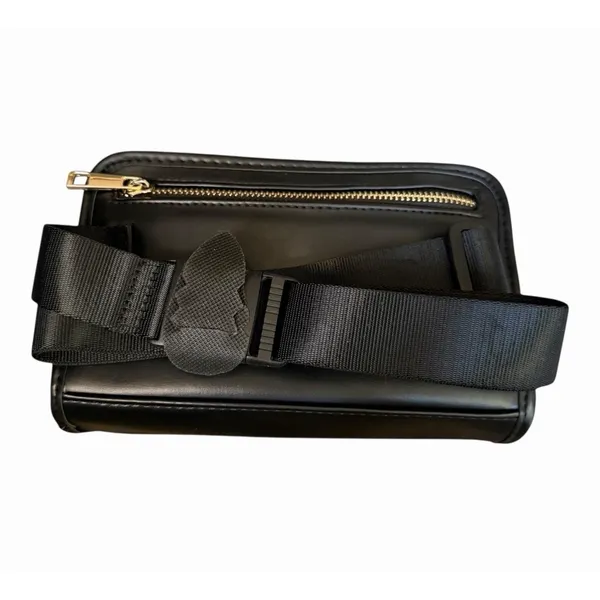 Amanda Uprichard Black Quilted Belt Bag Crossbody Fanny Pack NWT - Image 7