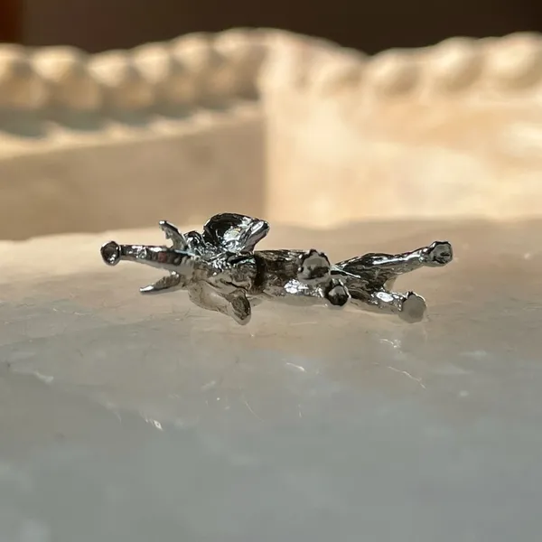 Silver Elephant Charm Pendant - Image 5