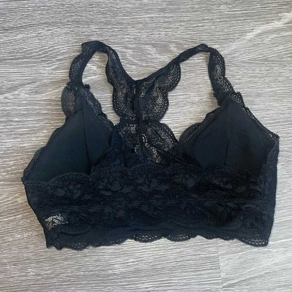 Black Lace Bralette - Image 2