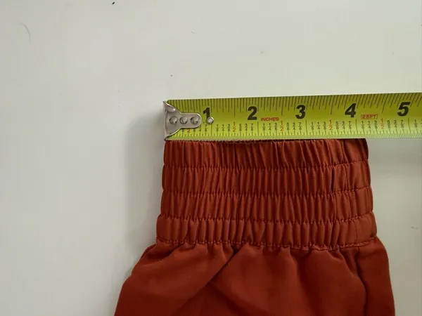 FIGS Technical Collection Jogger Scrub Pants XS Burnt Orange Elastic Waist Cargo - Image 10