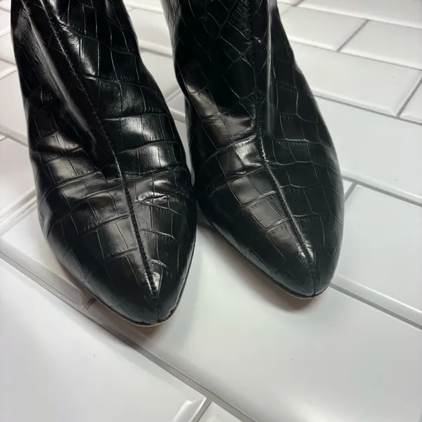 Dolce Vita Coltyn‎ Black Leather Rear Zip Bootie size 8 - Image 7
