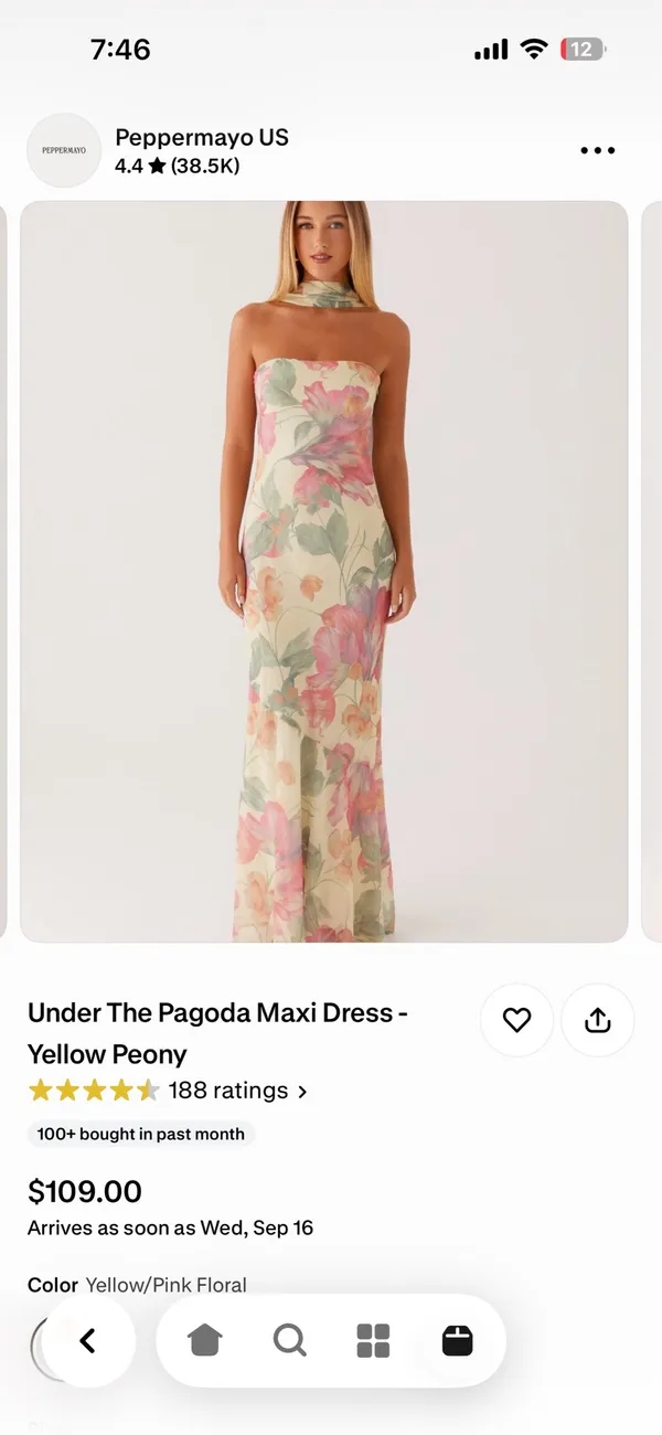 Peppermayo Maxi Dress - Image 2
