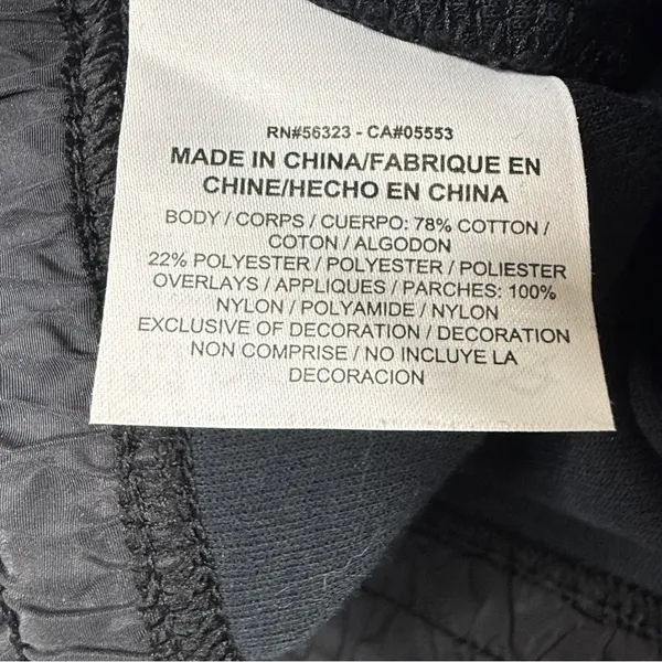 Nike Tech Fleece Cropped Pants Womens S Black Zip Hem Jogger 831711-010 - Image 6